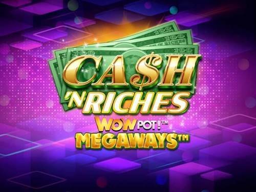 Cash 'N Riches WowPot MegaWays Game Logo