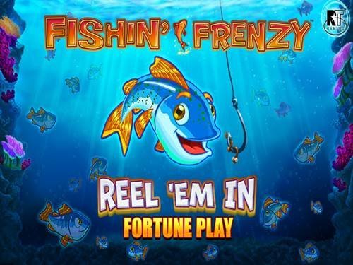 Fishin' Frenzy Reel 'Em In Fortune Play Game Logo