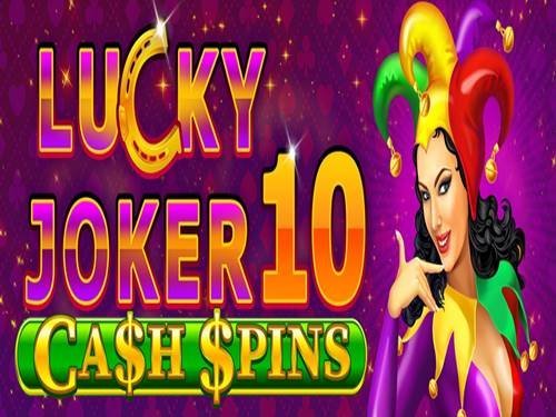 Lucky Joker 10 Cash Spins Game Logo