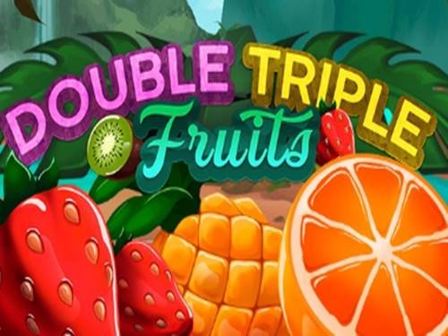 Double Triple Fruits Game Logo