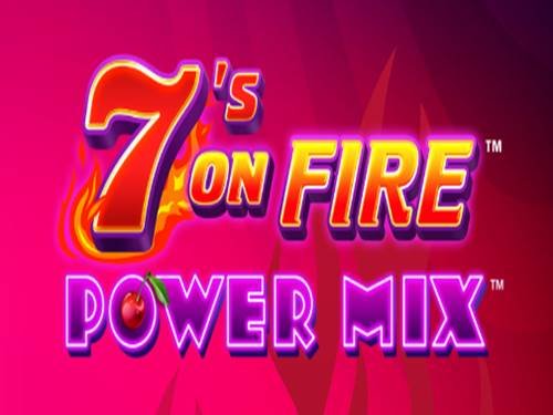 7s On Fire Power Mix Game Logo