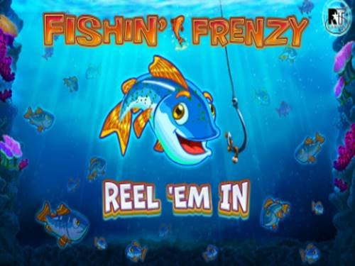 Fishin' Frenzy Reel 'Em In Game Logo
