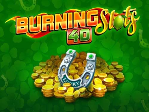 Burning Slots 40 Game Logo