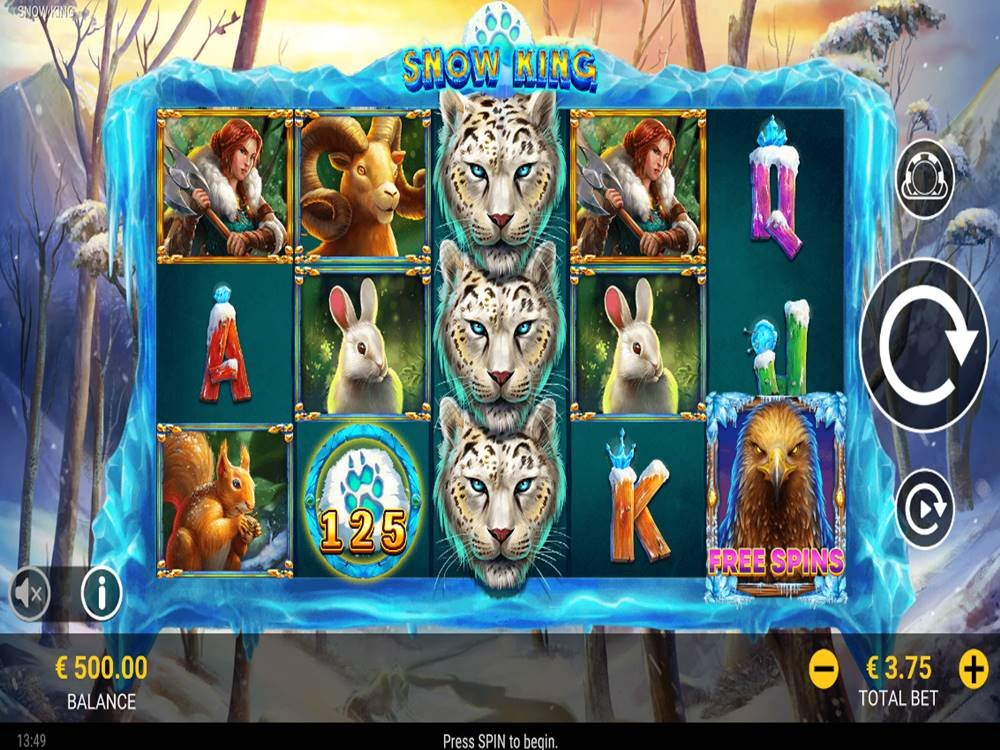 Snow King Game Screenshot