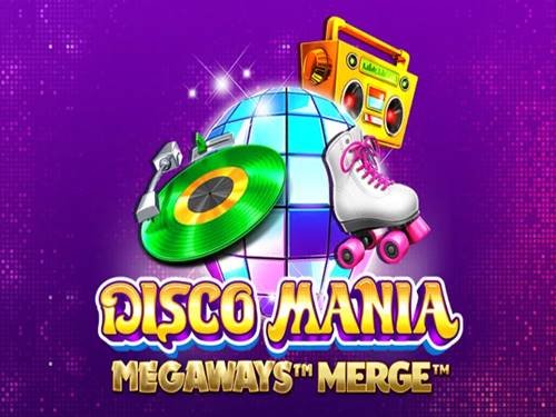 Disco Mania Megaways Merge Game Logo