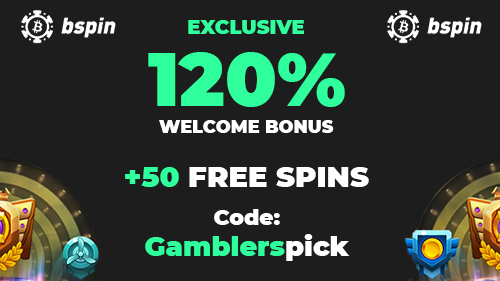 Bspin and Gamblers Pick have an Exclusive Welcome Bonus for You