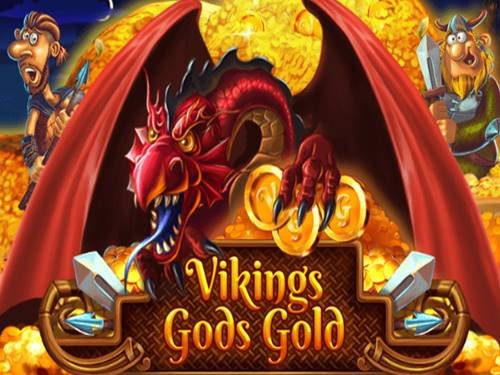 Vikings Gods Gold Game Logo