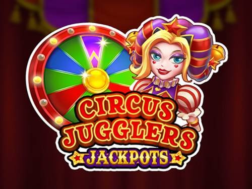Circus Jugglers Jackpots Game Logo