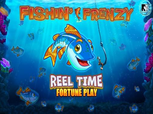 Fishin' Frenzy Reel Time Fortune Play Game Logo