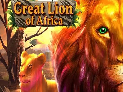 Great Lion Of Africa Game Logo