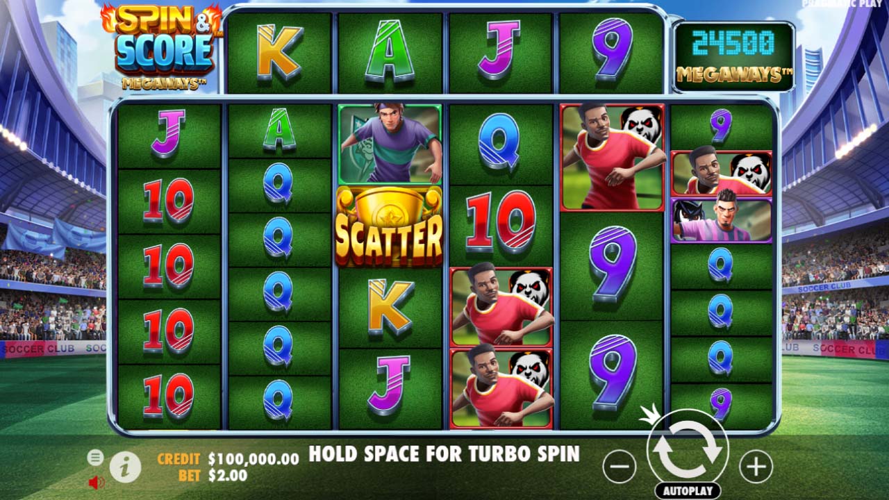 Spin and Score Megaways video slot