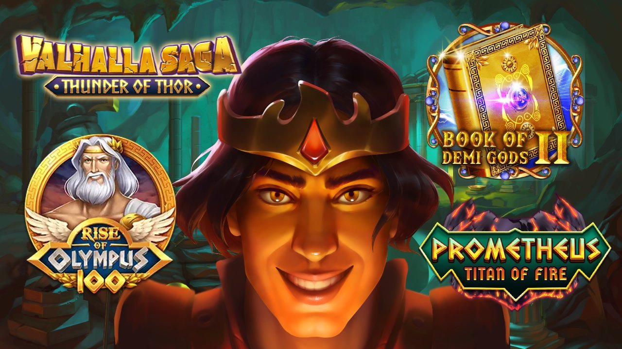 Play Among the Gods With 4 Electrifying Online Slots