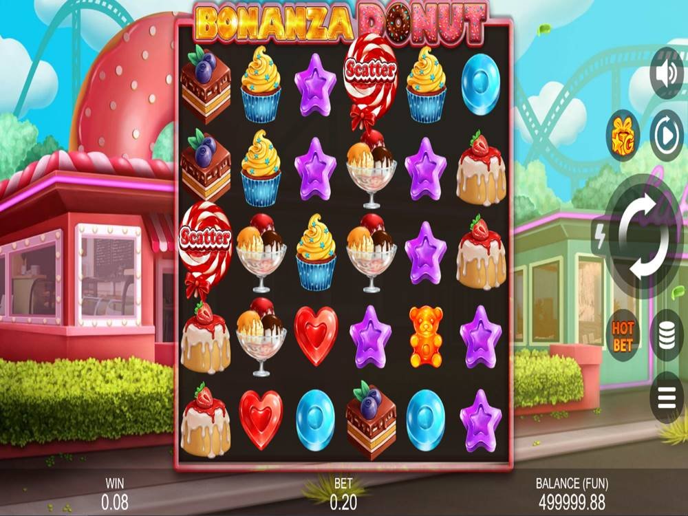 Bonanza Donut Game Screenshot