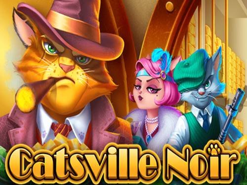 Catsville Noir Game Logo