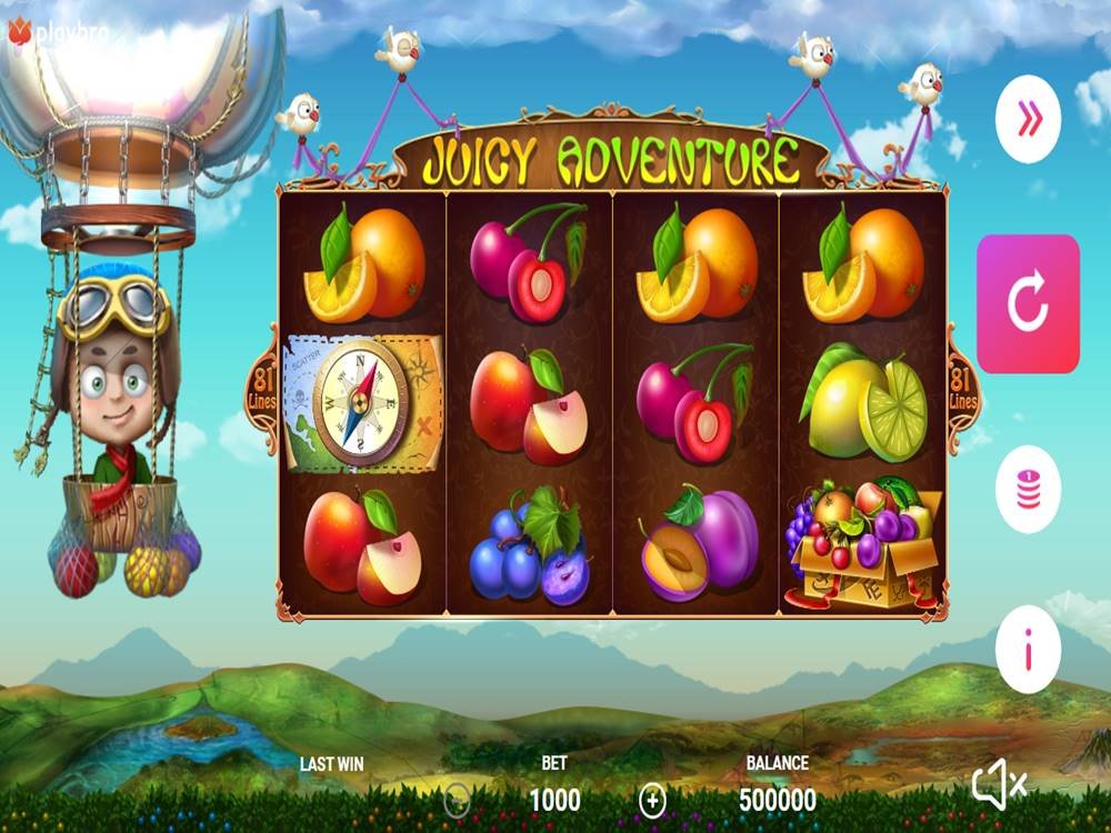 Juicy Adventure by Playbro GamblersPick