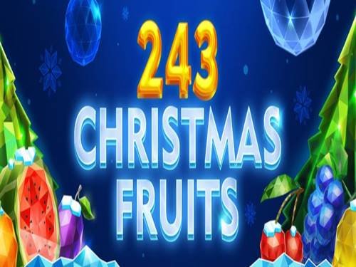 243 Christmas Fruits Game Logo