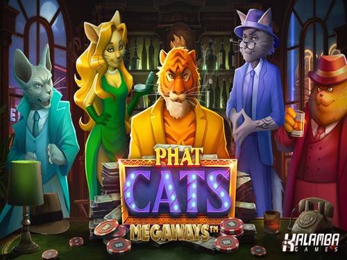 Phat Cats Megaways Game Logo