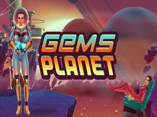 Gems Planet Game Logo