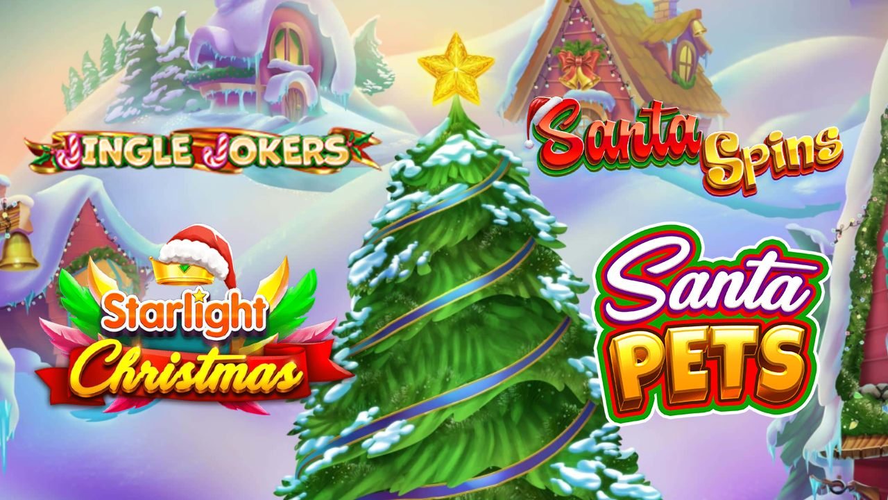 Jingle Bells All the Way with 4 New Christmas Online Slots