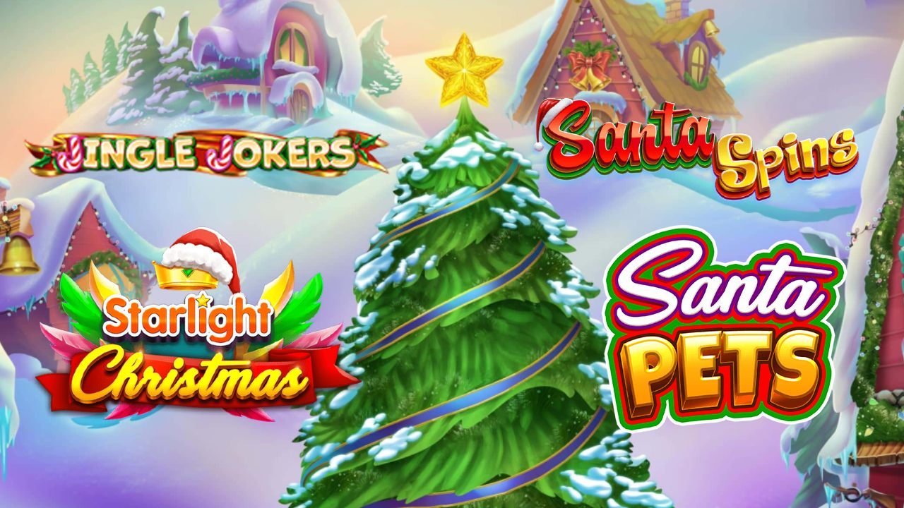 Jingle Bells All the Way with 4 New Christmas Online Slots