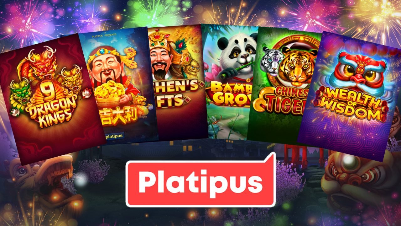 Celebrate the Chinese New Year with 6 Platipus Gaming Slots