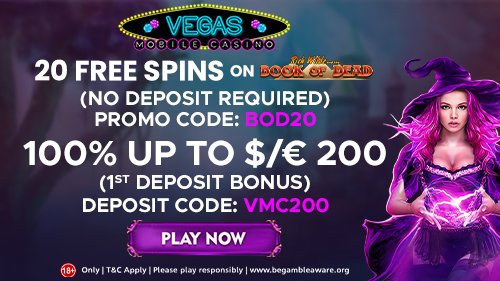 Grab a No Deposit Bonus and a Massive Welcome Offer at Vegas Mobile Casino
