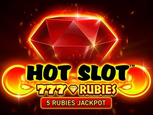 Hot Slot™: 777 Rubies Game Logo