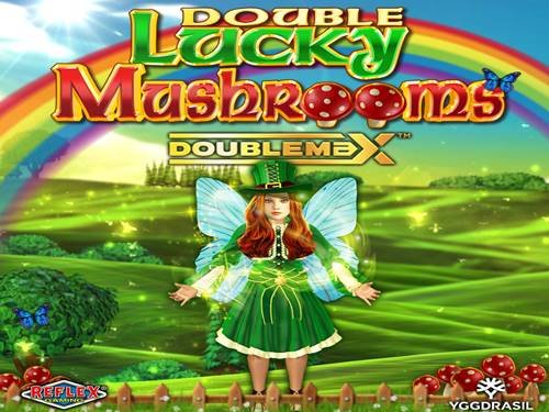 Double Lucky Mushrooms Doublemax Game Logo