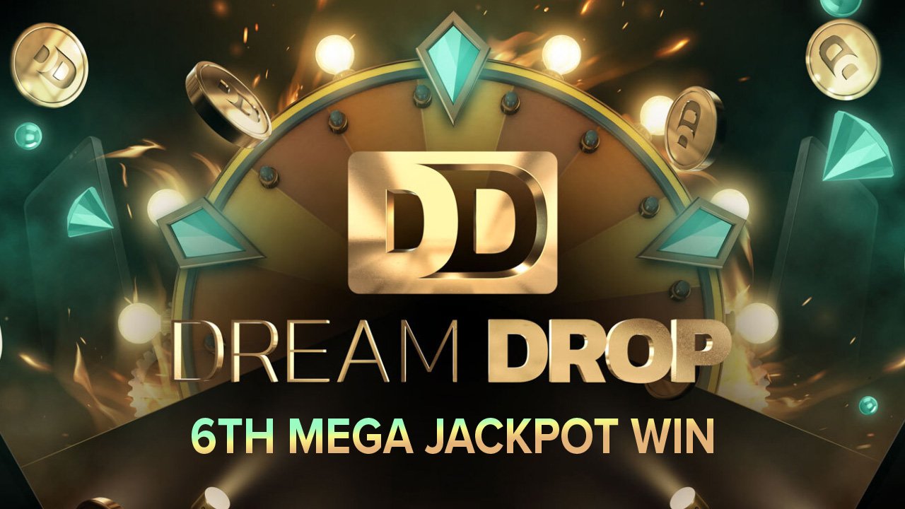 6th Dream Drop Mega Progressive Jackpot Win Claimed in February 2023