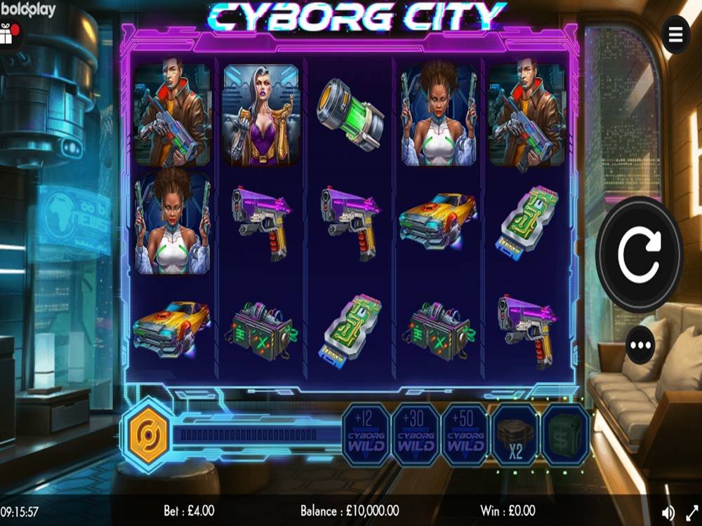 Cyborg City Game Screenshot