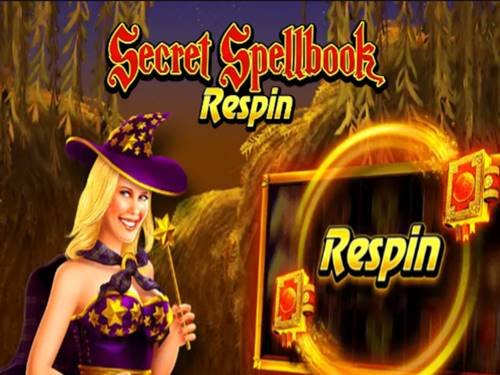Secret Spellbook Respin Game Logo