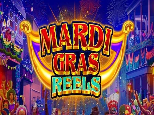Mardi Gras Reels Game Logo