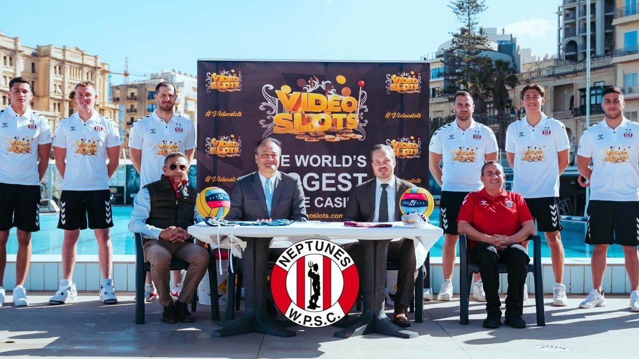 Videoslots Casino Sponsor Malta’s Historic Neptunes Waterpolo and Swimming Club