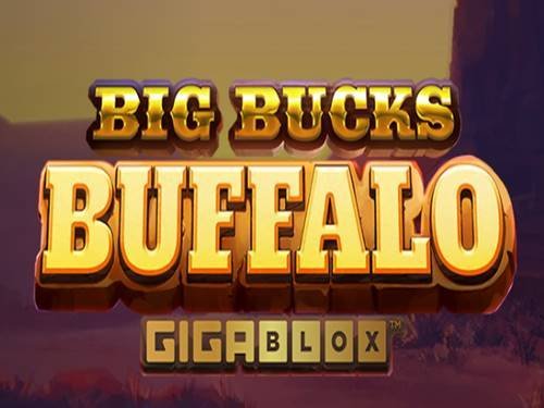 Big Bucks Buffalo Gigablox Game Logo