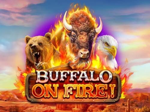 Buffalo On Fire Game Logo