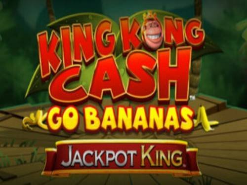 Kong Kong Cash Go Bananas Jackpot King Game Logo