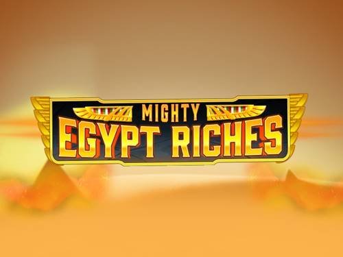 Mighty Egypt Riches Game Logo