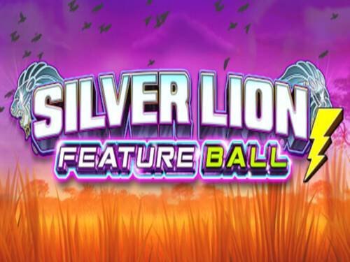 Silver Lion Feature Ball Game Logo