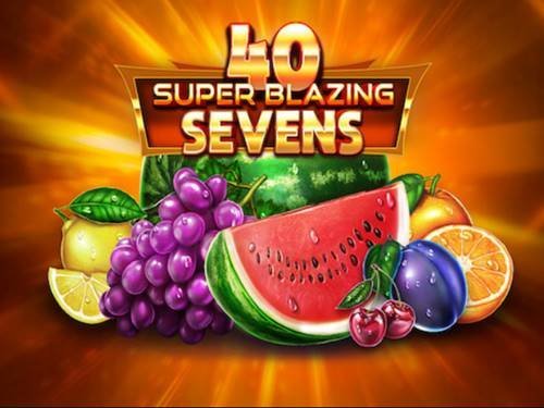 40 Super Blazing Sevens Game Logo