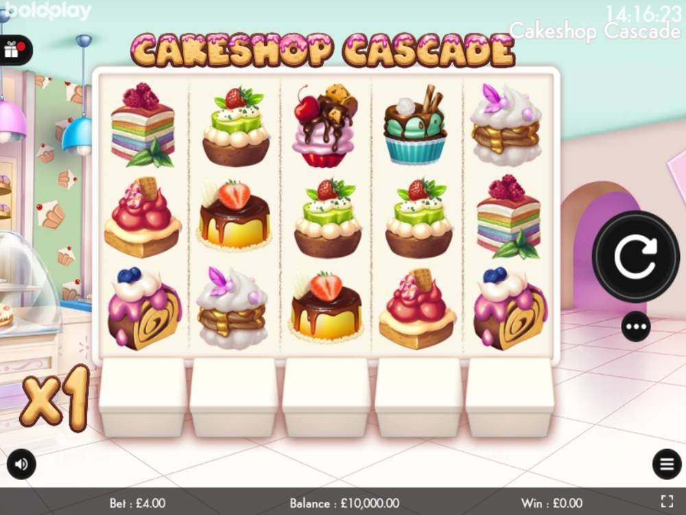 Cakeshop Cascade Game Screenshot