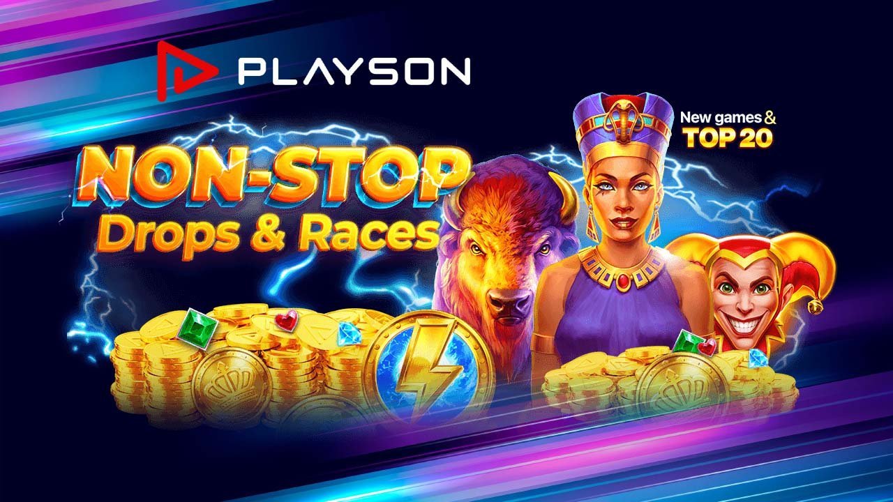 Playson Launch Year-Long €4 Million Non-Stop Drops and Races Promotion
