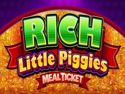 Rich Little Piggies Meal Ticket Game Logo