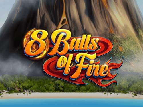 8 Balls Of Fire Game Logo