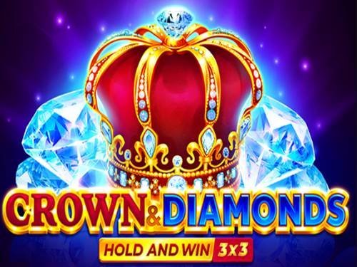 Crown And Diamonds: Hold And Win Game Logo