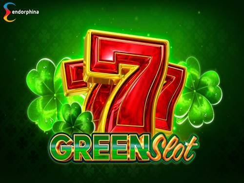 Green Slot Game Logo