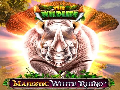 Majestic White Rhino Game Logo