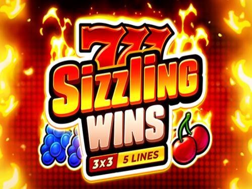 777 Sizzling Wins: 5 Lines Game Logo