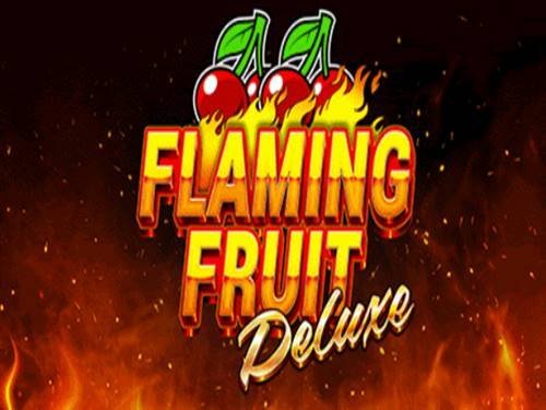 Flaming Fruit Deluxe Game Logo