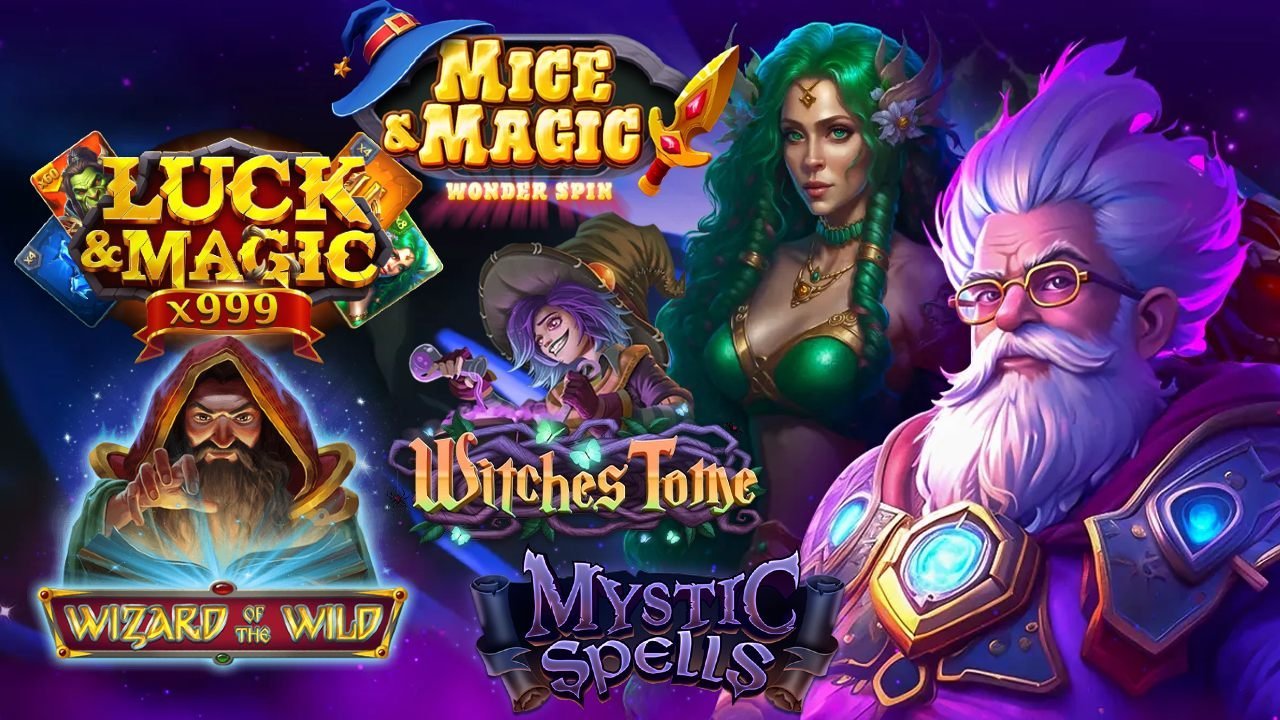 Feel the Magic with 5 Witchy Slots this Halloween