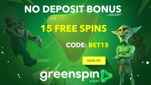 Unlock the Fun with 15 Free Spins - No Deposit Bonus at GreenSpin Casino